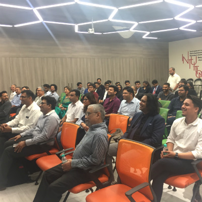 Attendees at the Knowledge Share event organised by SP Jain School of Global Management