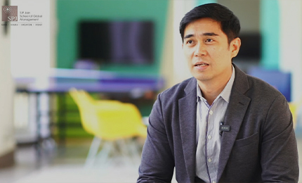 Ben Parado talks about the benefits of pursuing EMBA at SP Jain