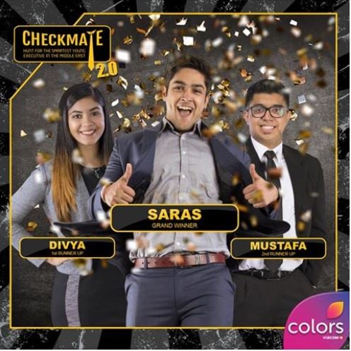 2 Jaguars Win Colors TV Show - Checkmate Hunt: Smartest Young Executive in the Middle East