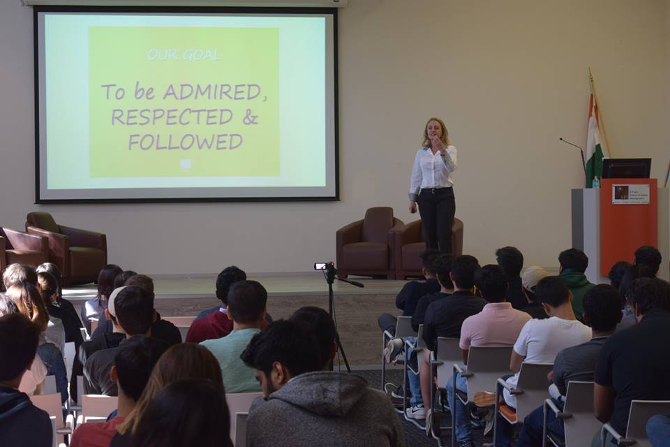 An Interactive Session with Rachel Bourke at SP Jain, Sydney