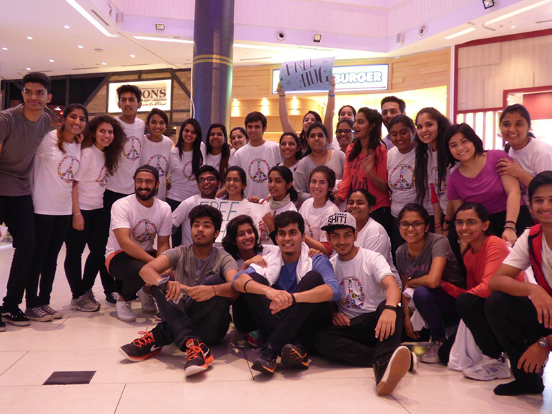 SP JAIN’S FLASH MOB 2016