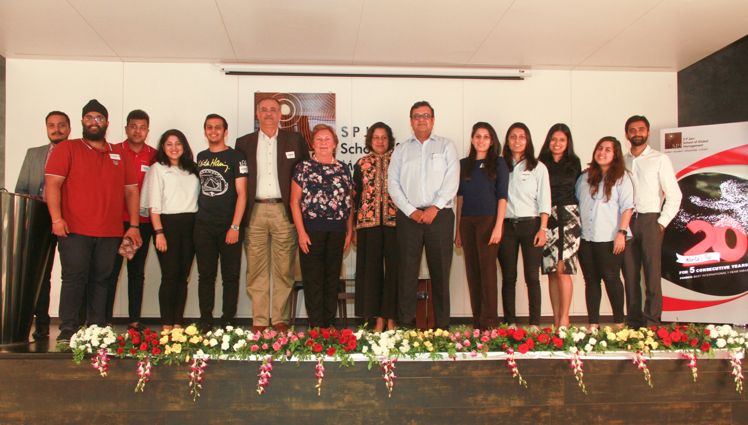 BBA Dean Dr. Marion Igarashi Addresses Students at the Alumni Meet, Mumbai