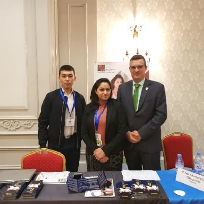 SP Jain Dubai participates in the first Kazakhstan International Education Fair