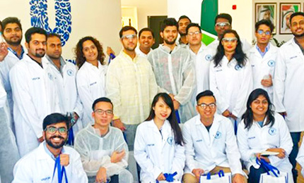 Manufacturing is key to a sustainable future – Postgraduate students visit Unilever Dubai