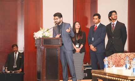 Students present industry projects at Corporate Partner Meet 2019