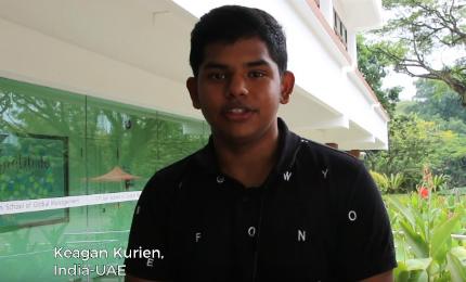 First Year at SP Jain Global - Keagan Kurien (BBA Sep'18)