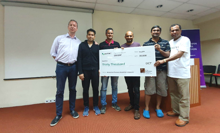 EMBA alumni bag 2nd place in Blockchain Pioneers Hackathon Series