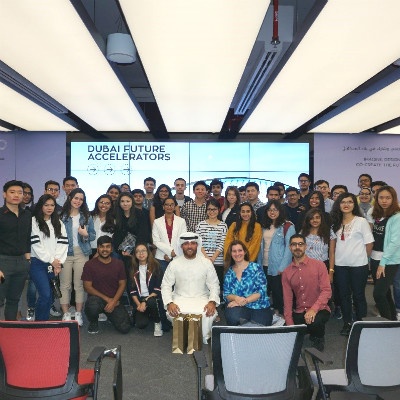 Undergraduate students interact with the world’s leading 