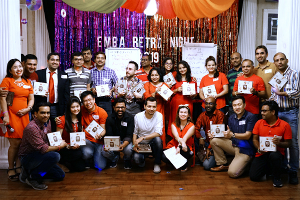 SP Jain honours its EMBA students with a retro-themed Appreciation Night at Singapore campus