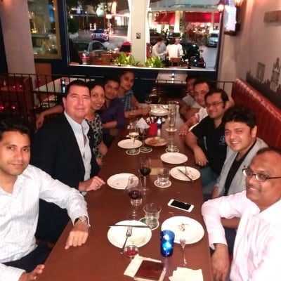 SP Jain Singapore Alumni form an Entrepreneur Club and host the first meet with Paul Bradley